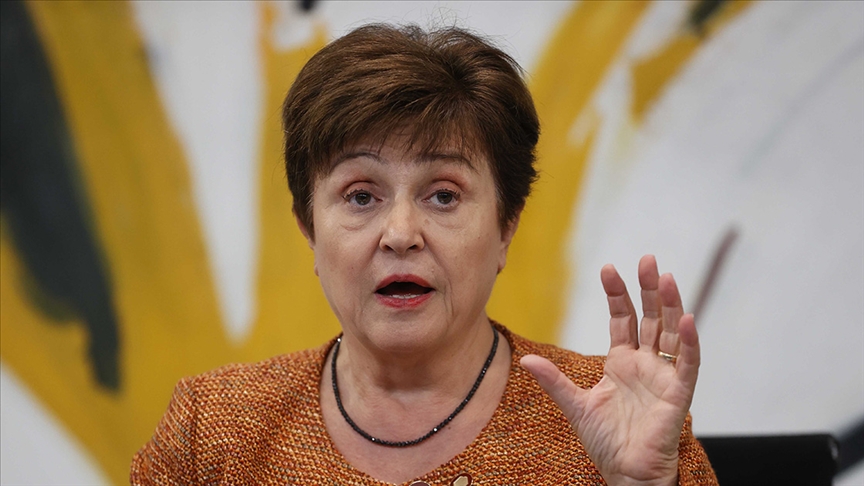 IMF BAŞKANI  GEORGİEVA: "DÜNYA EKONOMİSİNİN BU YIL %3'TEN AZ BÜYÜMESİNİ BEKLİYORUZ"